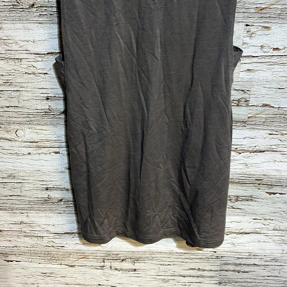 Banana Republic gray open size sleeveless shirt size XS - Picture 5 of 9